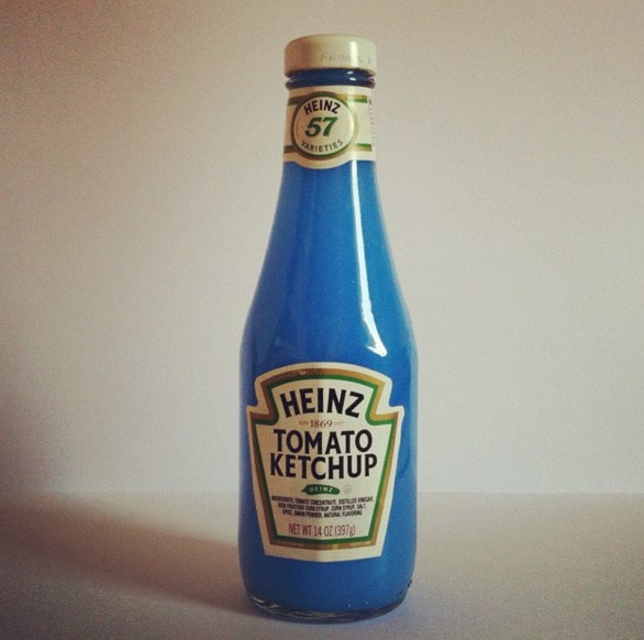 The Origins of Blue Ketchup