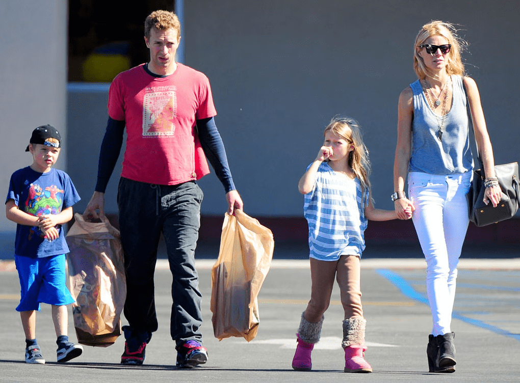 Chris Martin & Gwyneth Paltrow Family