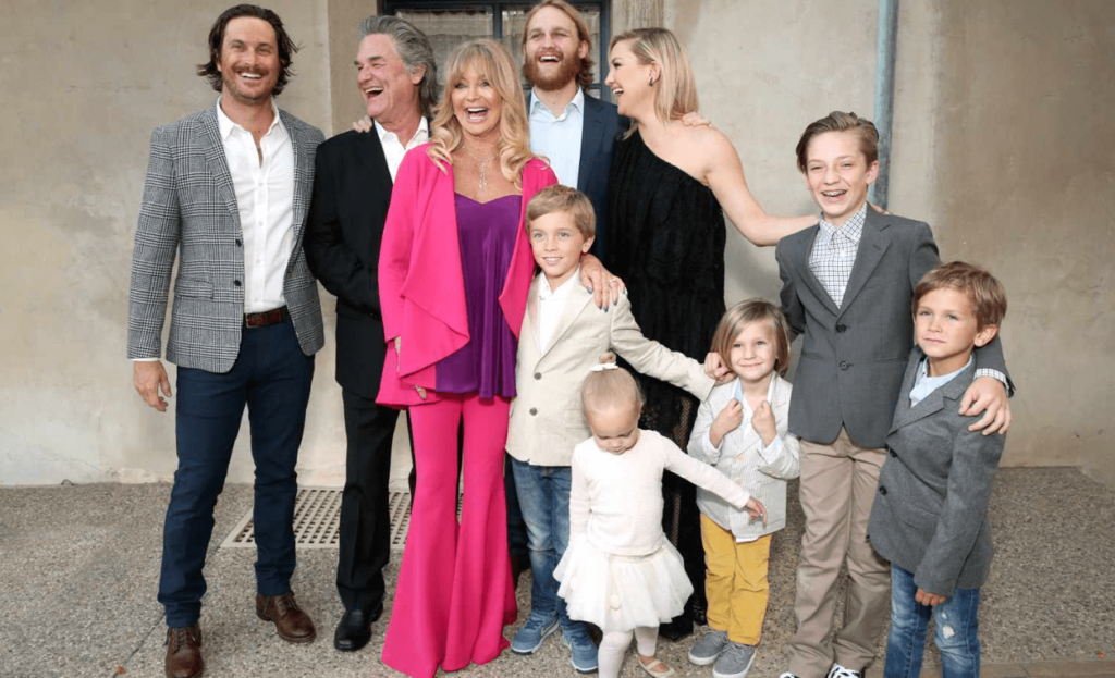 Kurt Russell & Goldie Hawn Family