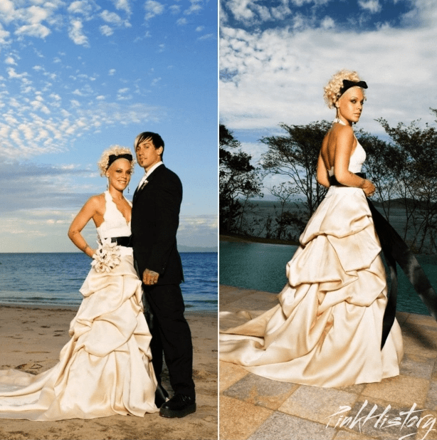 Pink & Carey Hart Wedding