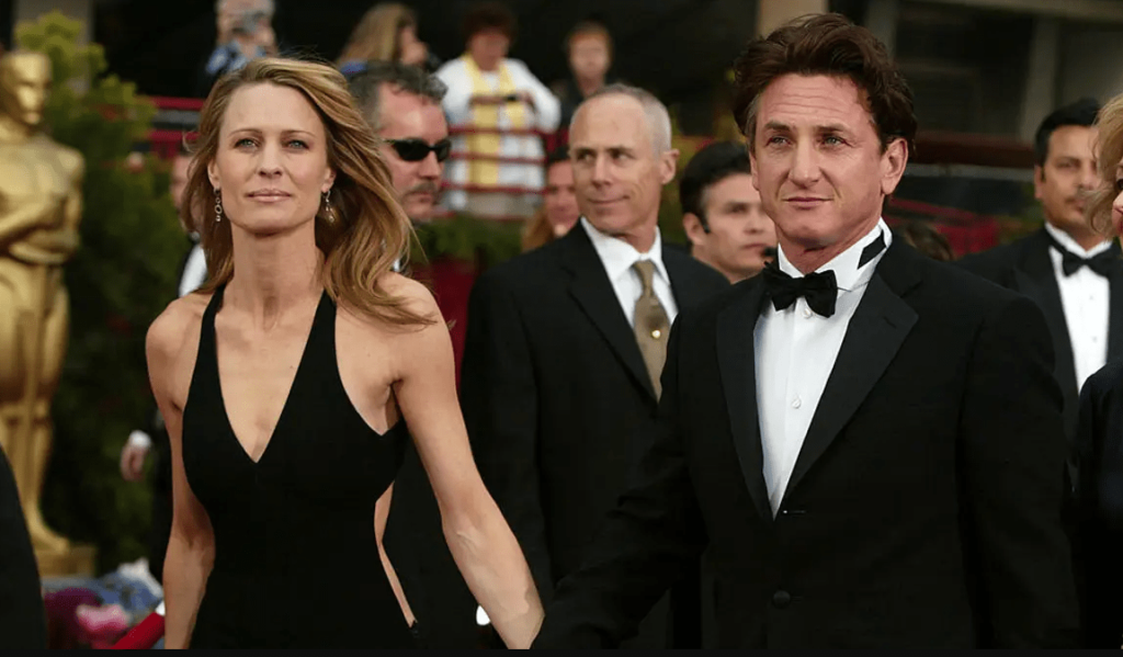 Sean Penn & Robin Wright Wedding