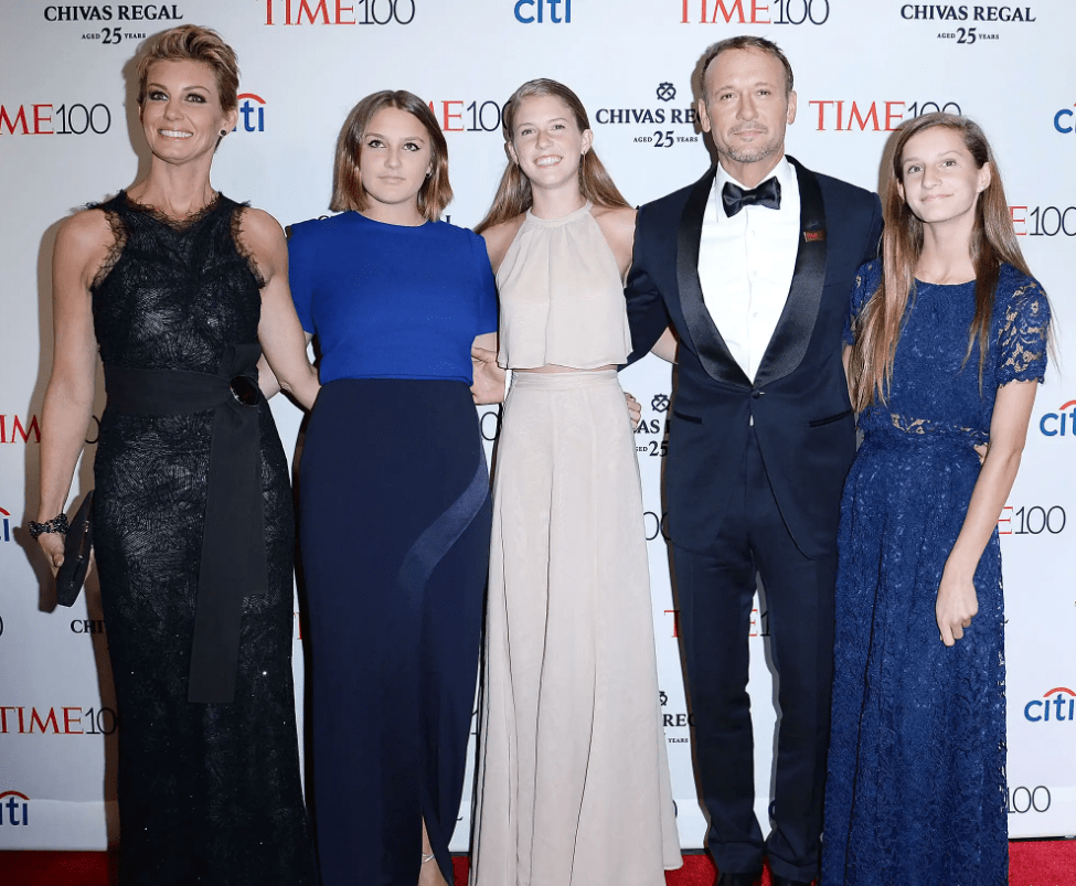 Tim McGraw & Faith Hill Family